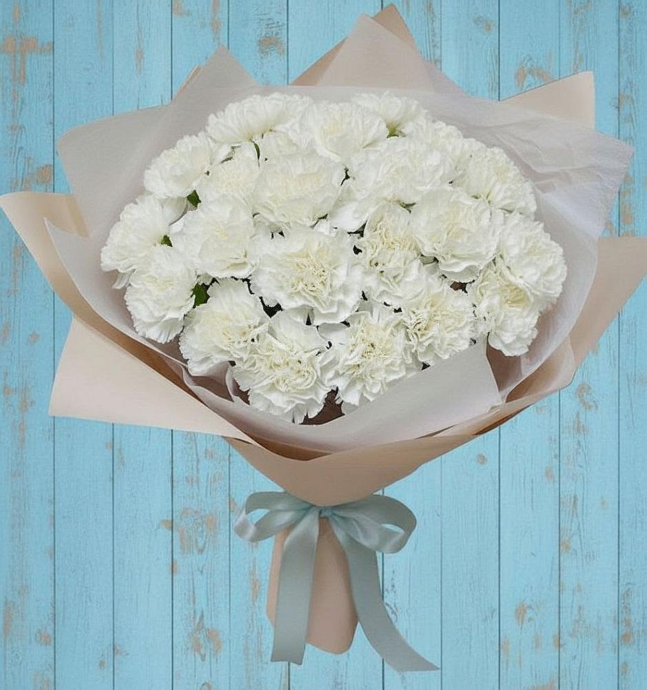 Букет цветов из: Гвоздики в Каясуле