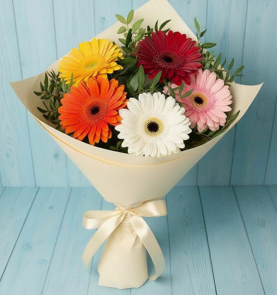 Букет цветов из: Герберы в Каясуле