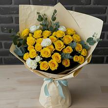 Букет цветов из:  Розы #REPLACE_PRED# Каясуле