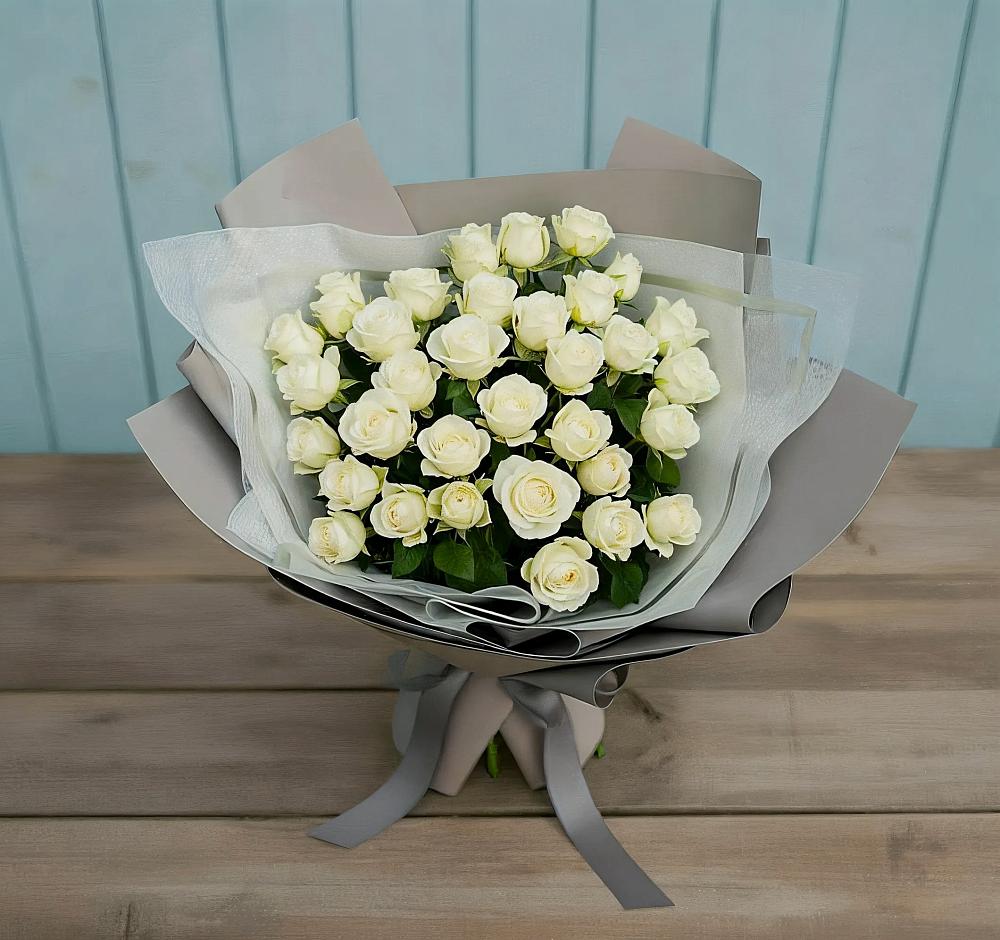 Букет Белоснежная нежность в Каясуле