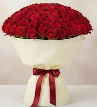 Букет 101 Красная роза Милано в Каясуле