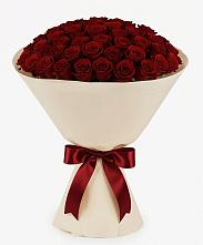 Букет 101 Бордовая роза Блэк Бакарра в Каясуле