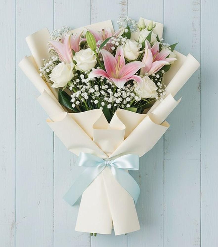 Букет цветов из: Лилии в Каясуле