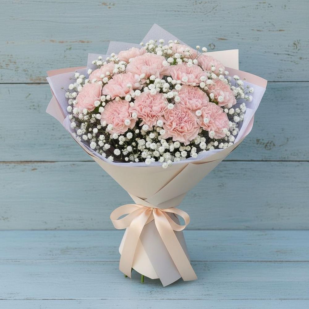 Букет цветов из: Гвоздики в Каясуле