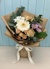 Букет цветов из:  Герберы и Хризантемы в Каясуле