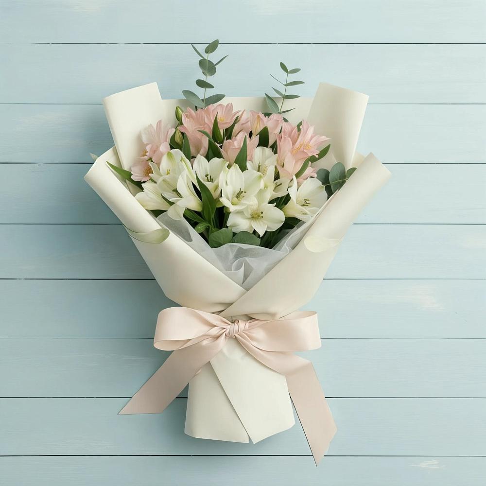 Букет цветов из: Альстромерии в Каясуле